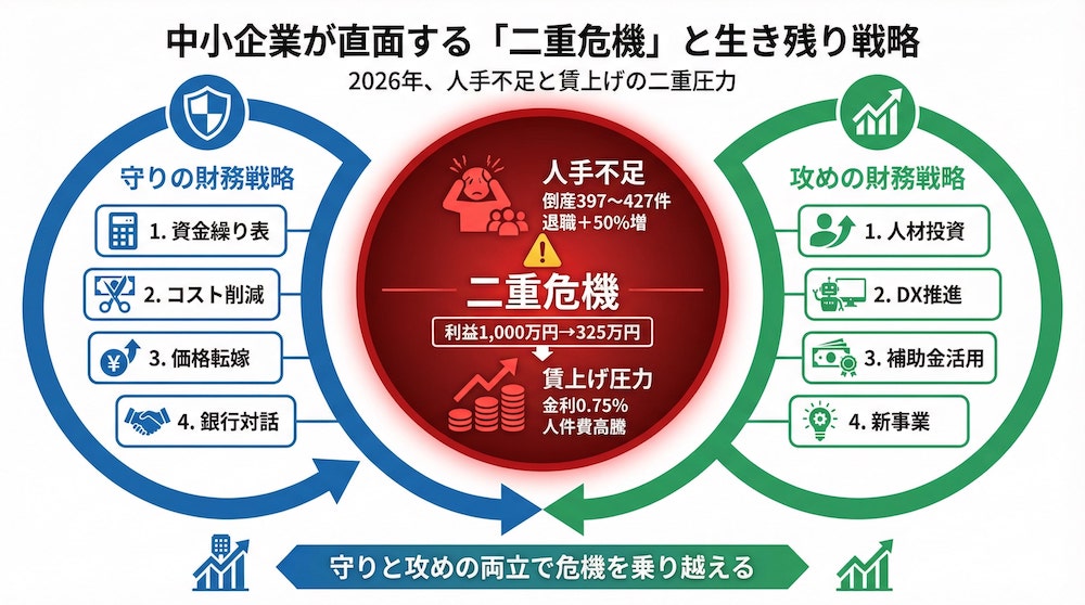 中小企業が直面する「二重危機」と生き残り戦略