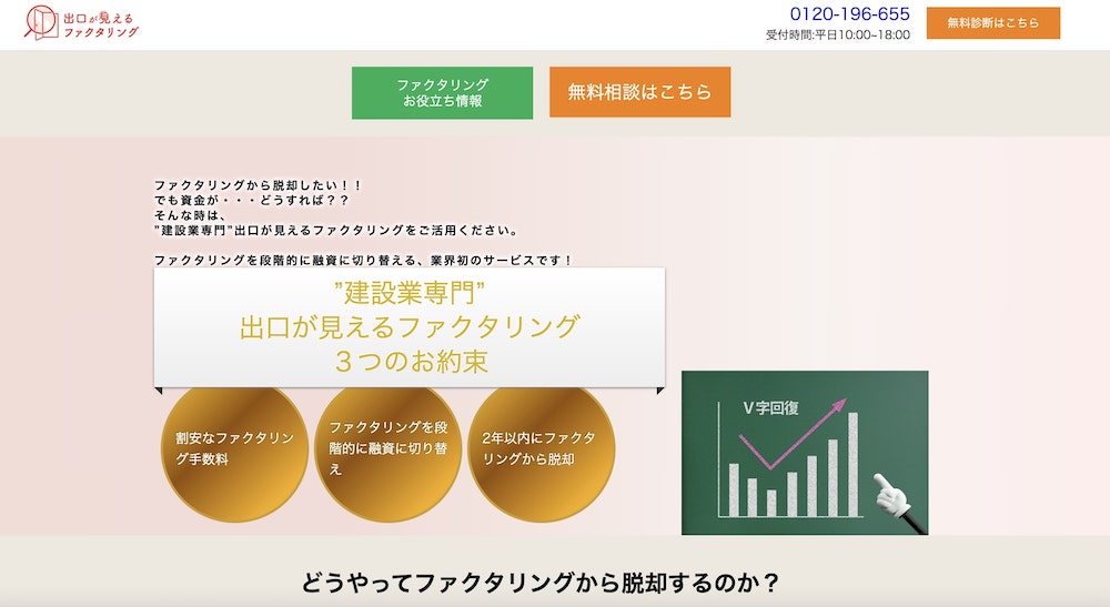 出口が見えるファクタリング