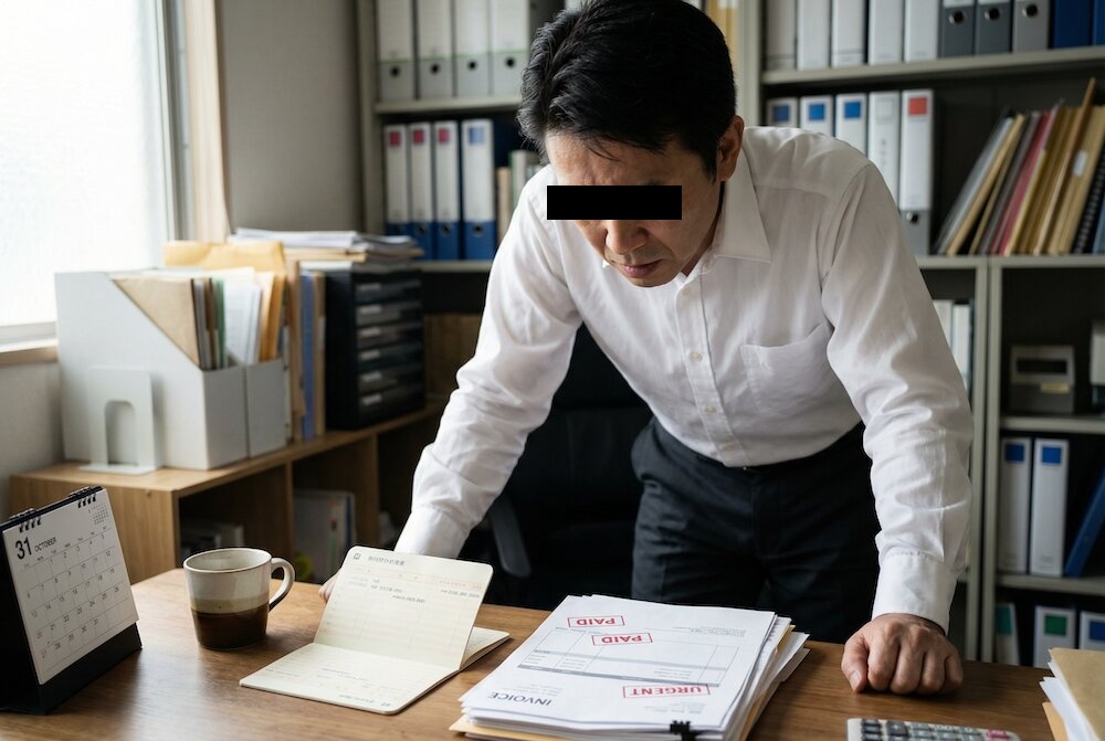 ファクタリングの即日審査に通った男性