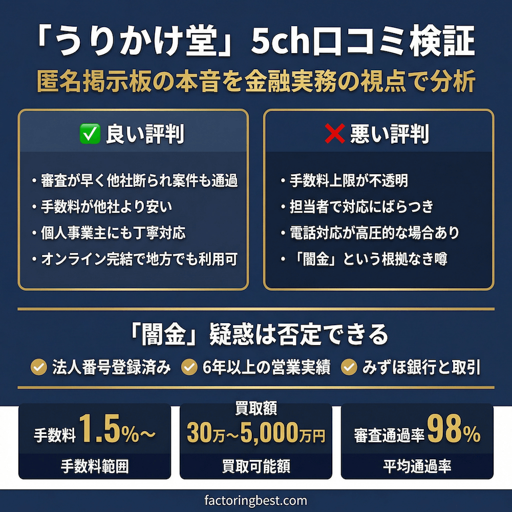 「うりかけ堂」5ch口コミ検証